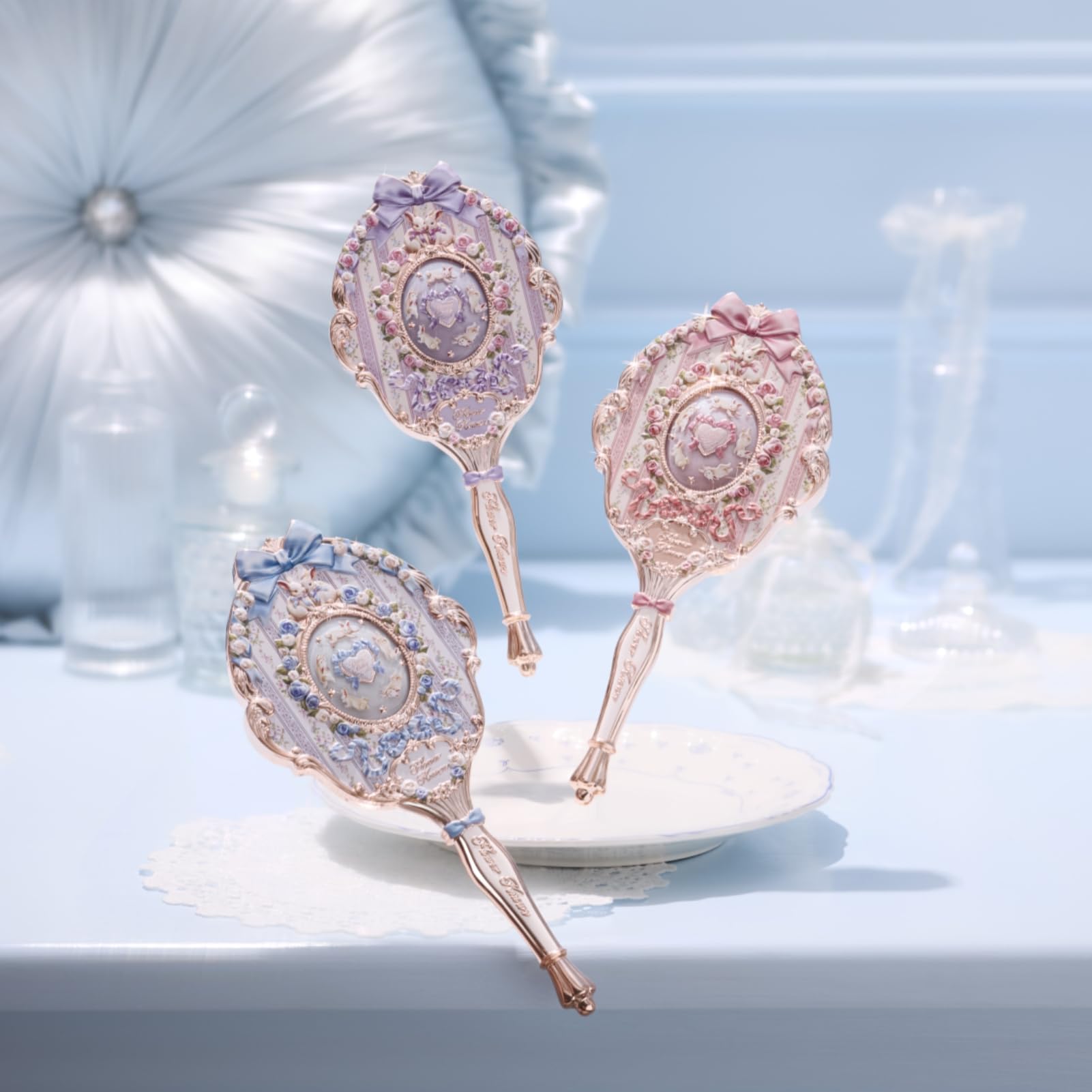 Amazon.com: Flower Knows Bunny Garden Collection Hand Mirror